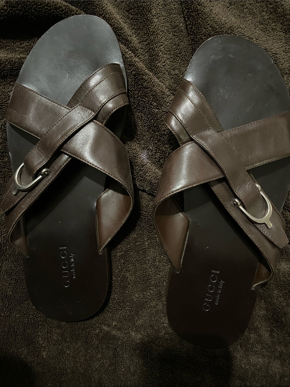 Gucci sandal with horsebit
